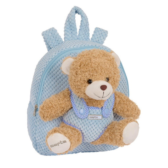 Sac à dos Peluche Ourson 27 CM maternelle