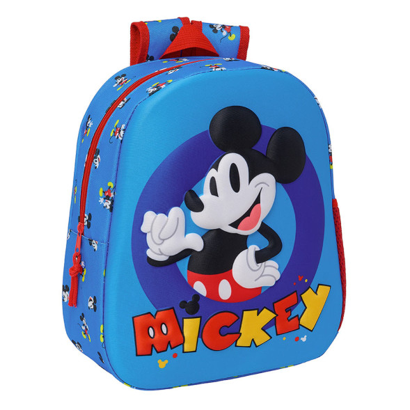 Sac à dos Mickey Mouse 3D 33 CM Maternelle