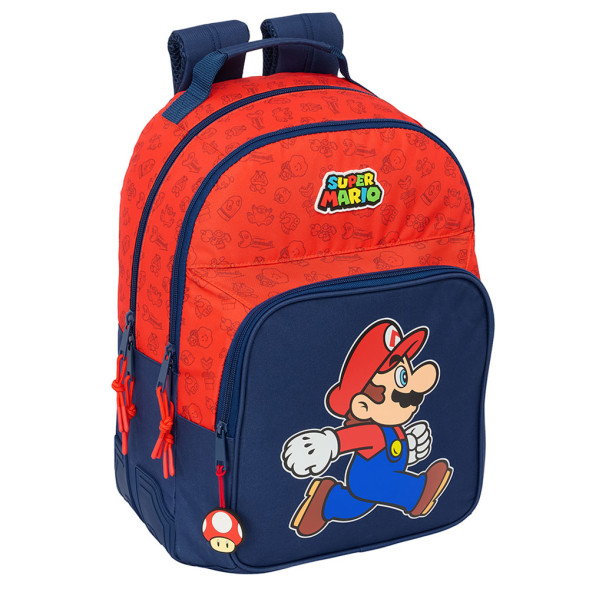 Super Mario Trick Backpack 42 CM - 2 Cpt