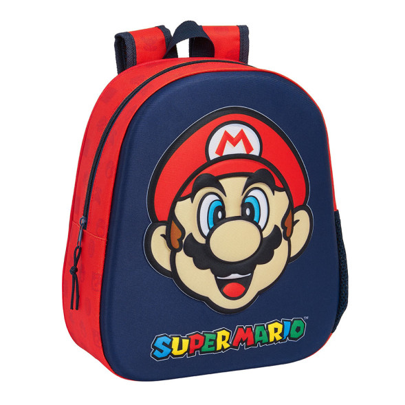 Sac à dos Super Mario 3D 33 CM Maternelle