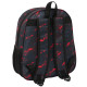 Sac à dos Batman Red 3D 33 CM Maternelle