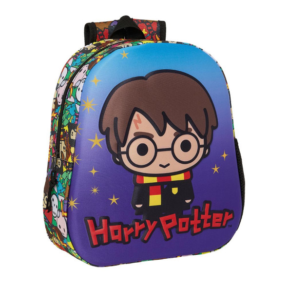 Sac à dos Harry Potter 3D 33 CM Maternelle