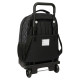 Black Stone 45 CM High-End Trolley Rucksack mit Rädern