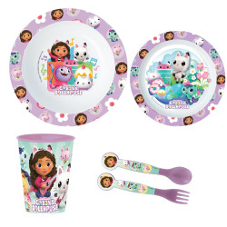 Gabby und das magische Haus 5-teiliges Geschirrset