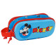 Trousse Mickey Mouse 3D 21 CM - 2 cpt