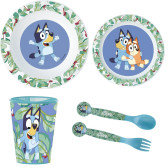 Set vaisselle Bluey 5 Pièces