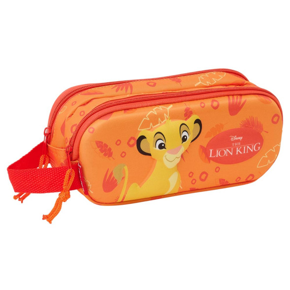 Trousse Le Roi Lion Simba 3D 21 CM - 2 cpt