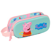 Kit Peppa Pig 3D 21 CM - 2 cpt