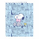 A4 Carpeta Snoopy "Groovy" 33 CM