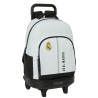 Sac à dos à roulettes Real Madrid Blanc 45 CM Trolley Haut de Gamme