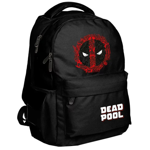 Sac à dos Dead Pool 41 CM - 2 Cpt