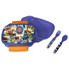 Paw Patrol Scatola Snack con Posate - Premium