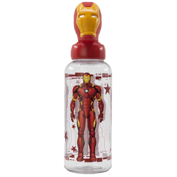 Avengers Iron Man Figura 3D Zucca 560 ML