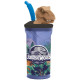 Jurassic World Dinosaurus Glas 360 ML met Rietje