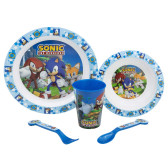 Juego de desayuno para taza de 3 piezas - Tazón y plato de Disney Cars