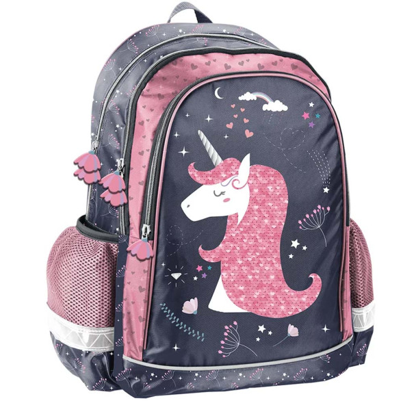 Einhorn Rucksack Pink Love 38 CM - 2 Cpt