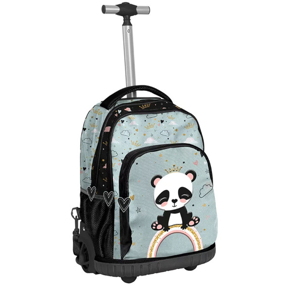 Panda Happy Days Wheeled Backpack 49 CM - High-end