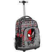 Sac à dos à roulettes Spiderman Venom 49 CM - Haut de gamme