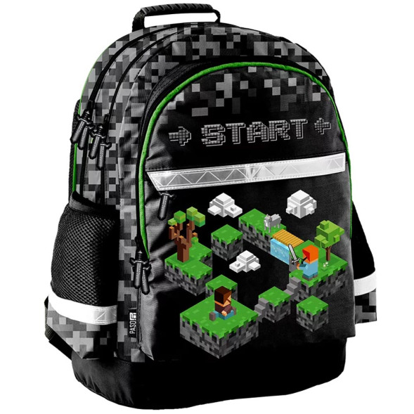 Sac à dos Gaming Cubique 41 CM - 2 Cpt