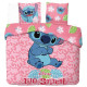 Lilo & Stitch Bettbezugsset 240x220 cm und Kissenbezug - Baumwolle