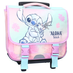 Bolso con ruedas Stitch - Aloha - 38 CM Premium