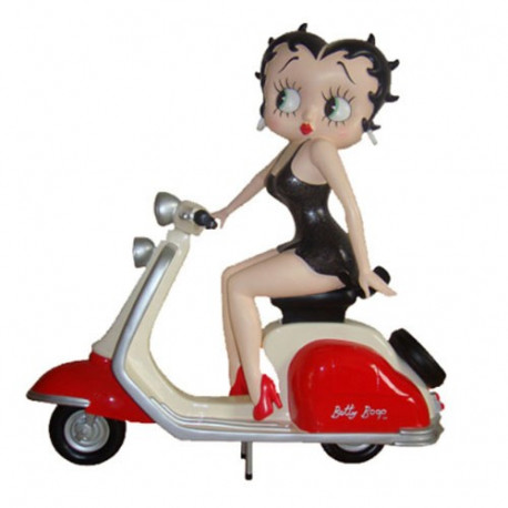 Statuette Betty Boop Scooter Grand Modele