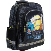 Mochila Minions Negra 38 CM 2 Cpt