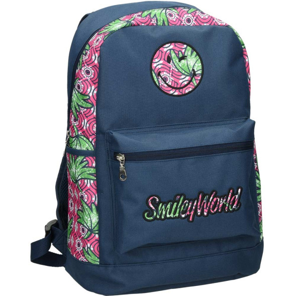 Smiley Afro Street 42 CM High-End-Kiosk-Rucksack