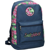 Smiley Afro Street 42 CM High-End-Kiosk-Rucksack