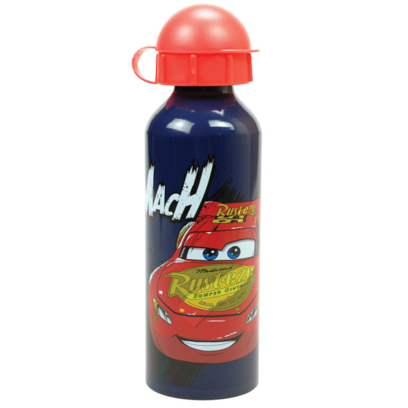 Gourde Cars Bleu en aluminium 520 ml