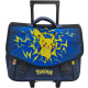 Pokemon Pikachu Cartera Azul con Ruedas 41 CM - 2 cpt