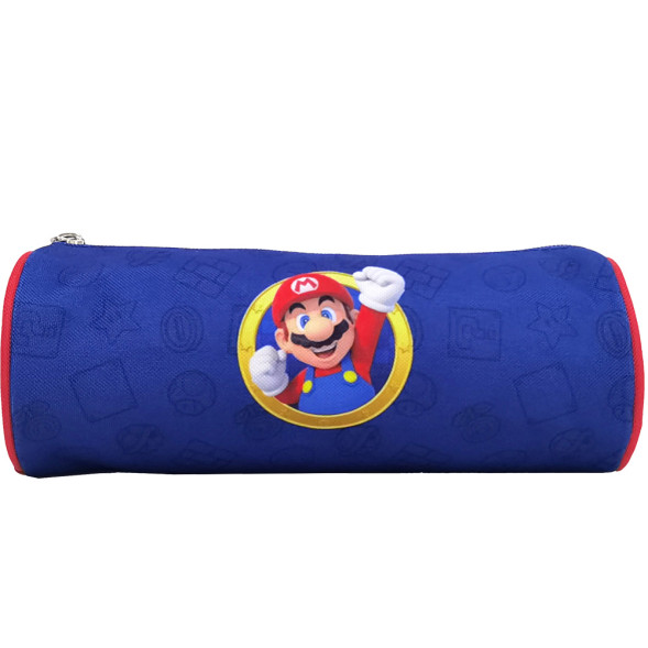Trousse ronde Super Mario Bros 22 CM Haut de gamme