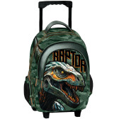 Dinosaurier Raptor Rucksack mit Rollen 44 CM - 2 Stück