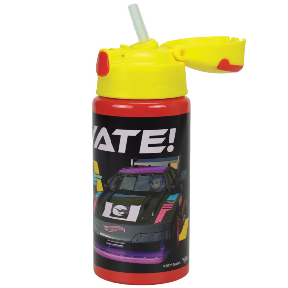 Hot Wheels Borraccia in Alluminio 500 ML