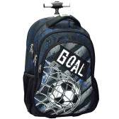 Back Me Up Football Goal Wheeled Backpack 48 CM - School Bag