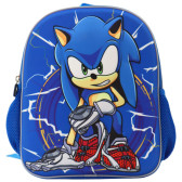 Sac à dos Sonic 3D 32 CM Maternelle