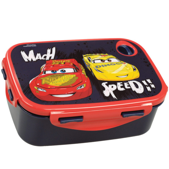 Scatola merenda Cars "Mach Speed" 17 CM