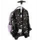 Sac à dos à roulettes Chat Meow 45 CM trolley - Cartable