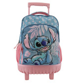 Sac à dos à roulettes Stitch Hawaii 43 CM 2 Cpt