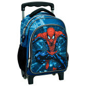 Sac à dos à roulettes Spiderman Neon Web 30 CM Trolley Maternelle