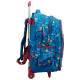Sac à dos à roulettes Vaiana Wave 46 CM Trolley Haut de Gamme - Cartable