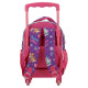 Mochila con ruedas para jardín de infancia Patrulla Canina Skye 30 CM Trolley Niña