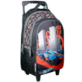 Sac à dos à roulettes Hot Wheels Multicolore 45 CM Trolley Haut de gamme