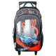 Sac à dos à roulettes Hot Wheels Multicolore 45 CM Trolley Haut de gamme