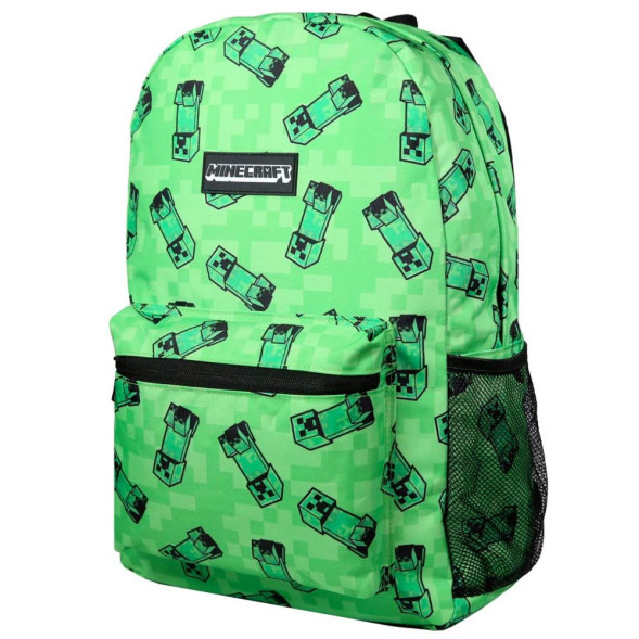 Sac à dos Minecraft Gris 45 CM Haut de gamme