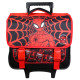 Cartable à roulettes Spiderman Noir 38 CM Haut de Gamme