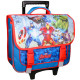 Cartable à roulettes Avengers Marvel 38 CM Haut de Gamme