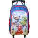 High-End Multicolor 45 CM Trolley Avengers Backpack with Wheels