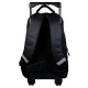 Black Fast and Furious Wheeled Backpack 45 CM High-end Trolley