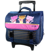 Lili Lou Cat High-End Rolling Backpack 38 CM